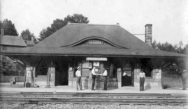 Brookview, New York Railroad Station