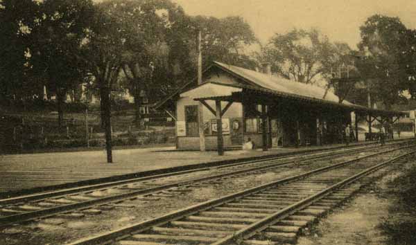 Postcard: Railroad Station, Bethel, Connecticut | Railroad History