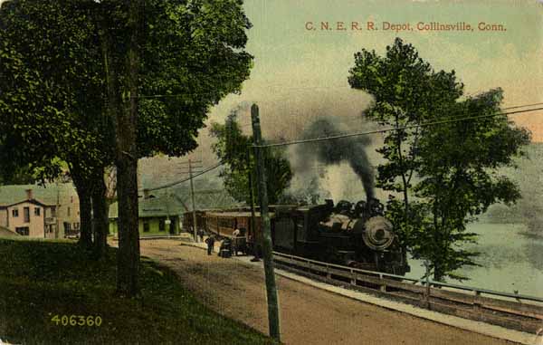 Central New England Railroad Depot, Collinsville, Connecticut