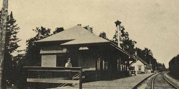Railroad Station, Bemis, Maine