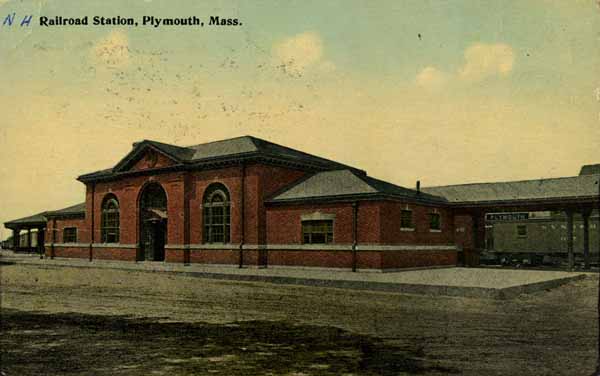 Railroad Station, Plymouth, Massachusetts