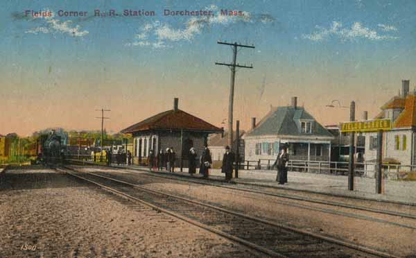Fields Corner Railroad Station, Dorchester, Massachusetts