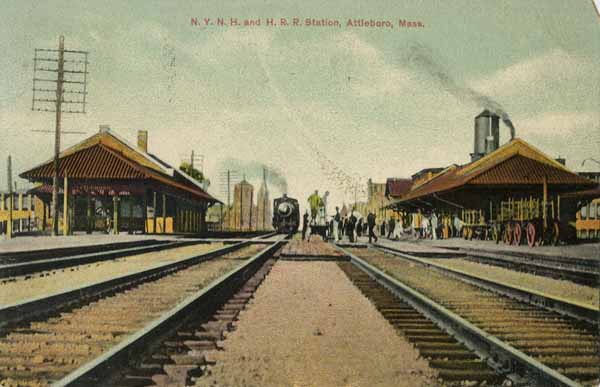 New York, New Haven & Hartford Railroad Station, Attleboro, Massachusetts