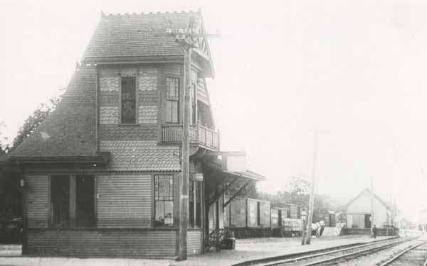 Railroad Station, Sagamore, Massachusetts