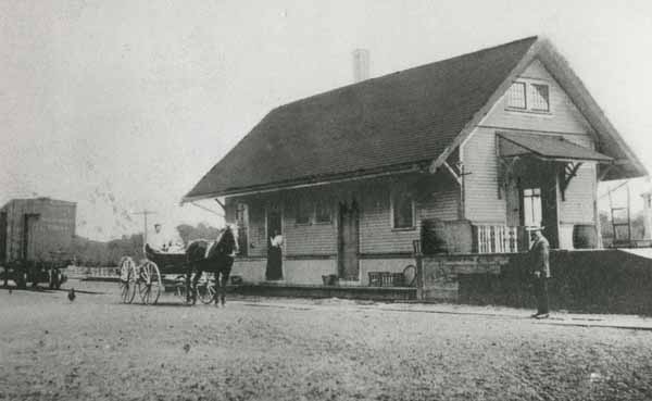 Railroad Station, Bournedale, Massachusetts