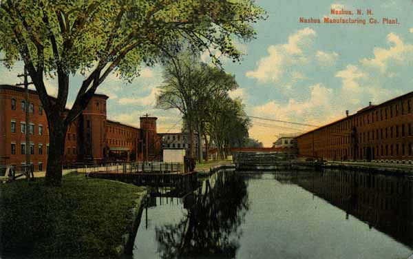 Nashua, New Hampshire, Nashua Manufacturing Company plant