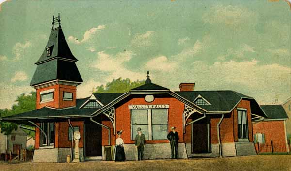 Passenger Station, New York, New Haven & Hartford Railroad, Valley Falls, Rhode Island
