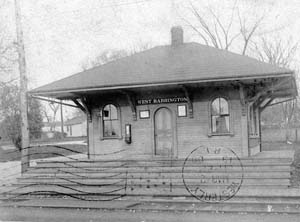Railroad Station, West Barrington, Rhode Island