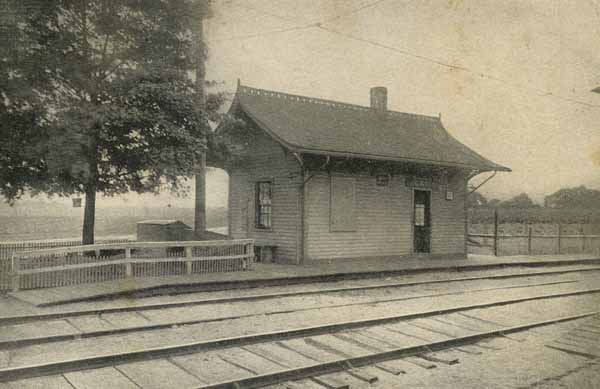 Railroad Station, Hoxsie, Rhode Island