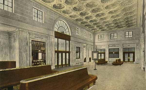 Interior, Union Station, Burlington, Vermont