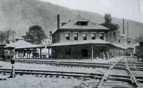 Railroad Station, Bellows Falls, Vermont