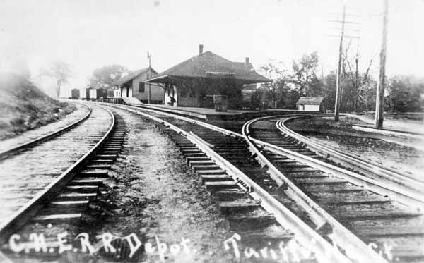Central New England Railroad Depot, Tariffville, Connecticut