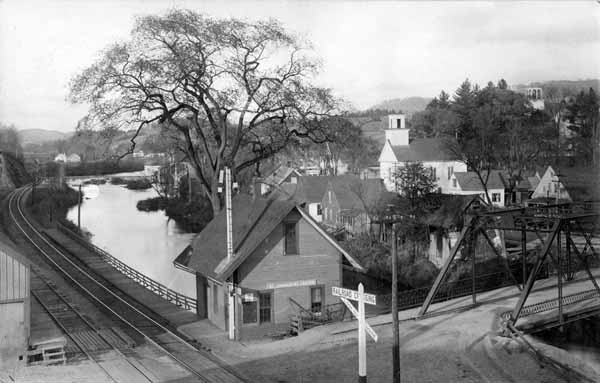 Railroad Station, St. Johnsbury Center, Vermont