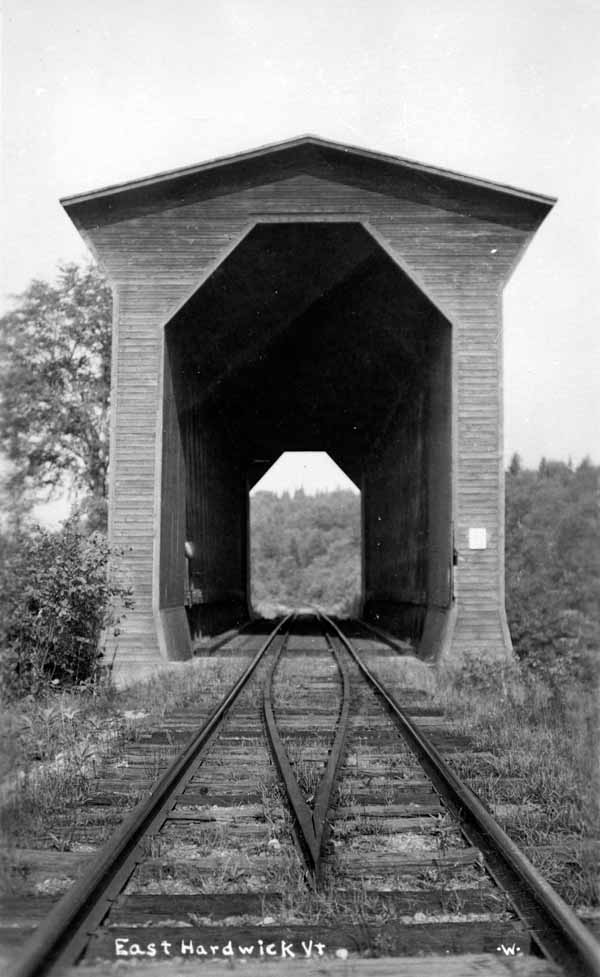 Railroad Covered Bridge, East Hardwick, Vermont