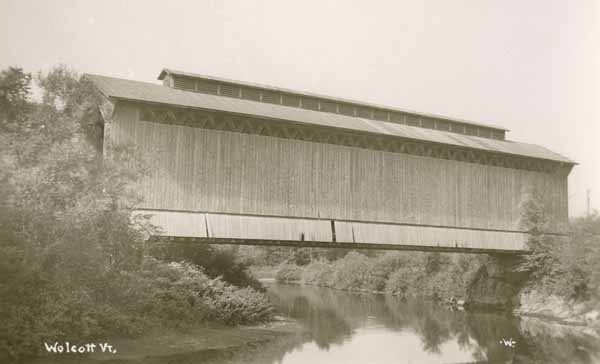 Railroad Covered Bridge, Wolcott, Vermont