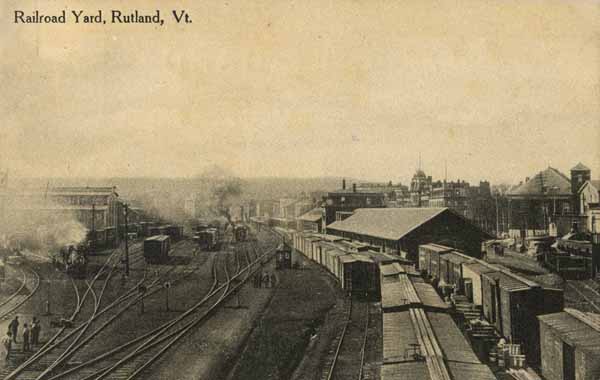 Railroad Yard, Rutland, Vermont