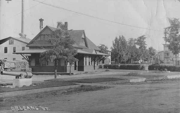 Railroad Station, Orleans, Vermont