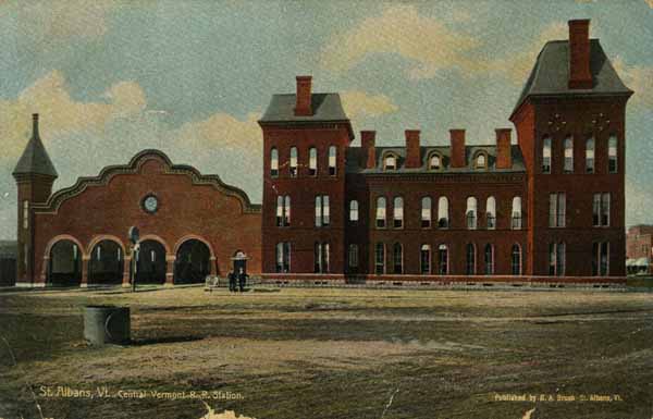 St. Albans, Vermont, Central Vermont Railroad Station