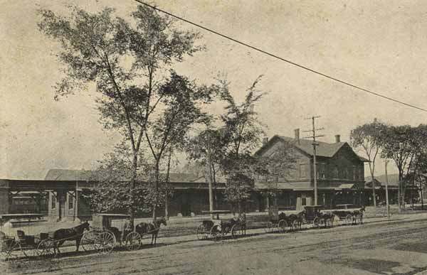Railroad Station, Rutland, Vermont