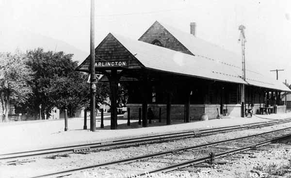 Railroad Station, Arlington, Vermont
