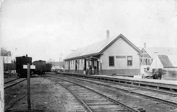 Railroad Station, Norridgewock, Maine