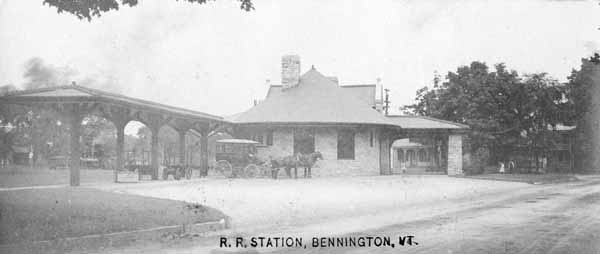 Railroad Station, Bennington, Vermont