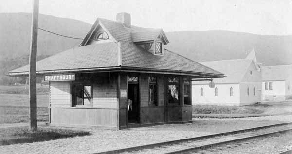 Railroad Station, Shaftsbury, Vermont