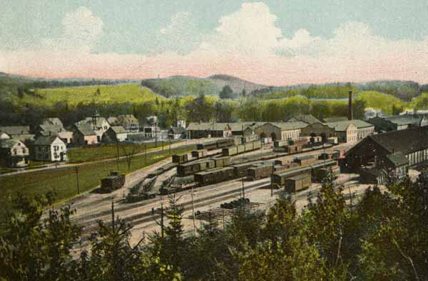 Lyndonville, Vermont, Boston & Maine Railroad Shops