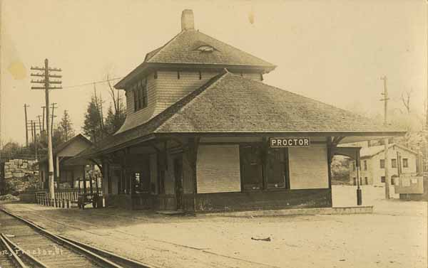 Railroad Station, Proctor, Vermont