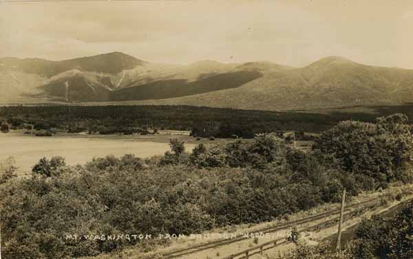 Mt. Washington from Bretton Woods, New Hampshire