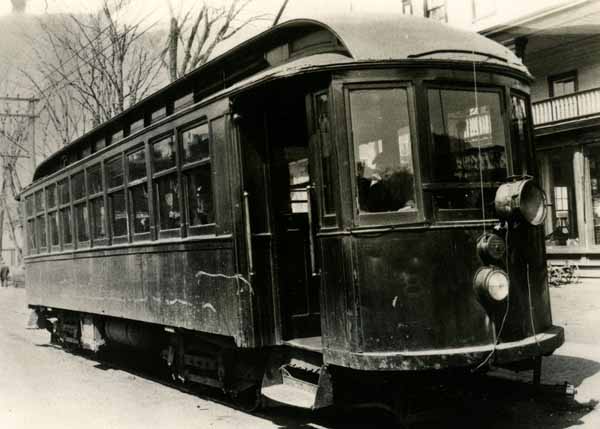 Berlin Street Railway #8 at Gorham