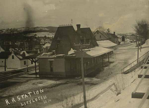 Railroad Station, Littleton, New Hampshire