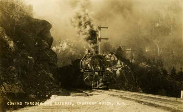 Coming through the Gateway, Crawford Notch, New Hampshire
