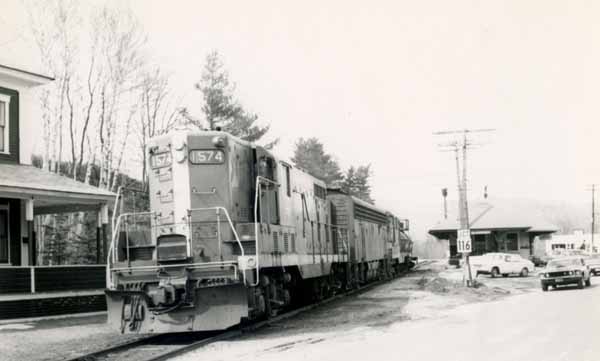 Boston & Maine Railroad #1574 at Whitefield