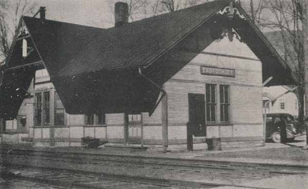 Railroad Station, East Dorset, Vermont