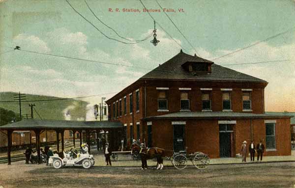 Railroad Station, Bellows Falls, Vermont