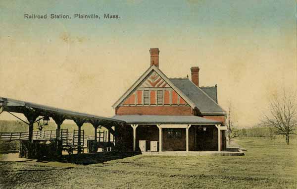 Railroad Station, Plainville, Massachusetts