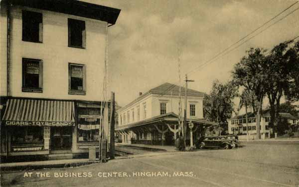 At the Business Center, Hingham, Massachusetts