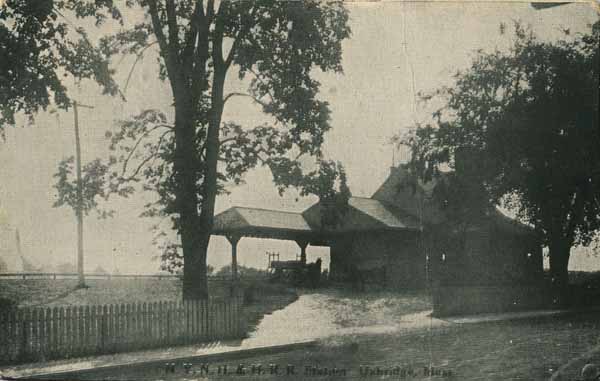 New York, New Haven & Hartford Railroad Station, Uxbridge, Massachusetts