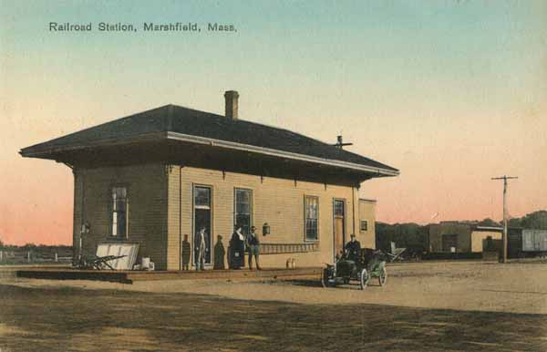 Railroad Station, Marshfield, Massachusetts