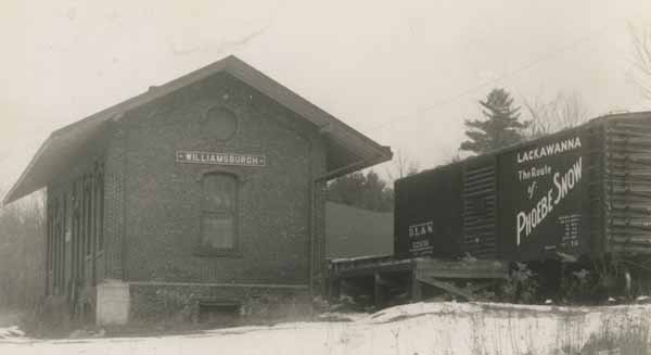 Railroad Station, Williamsburgh, Massachusetts