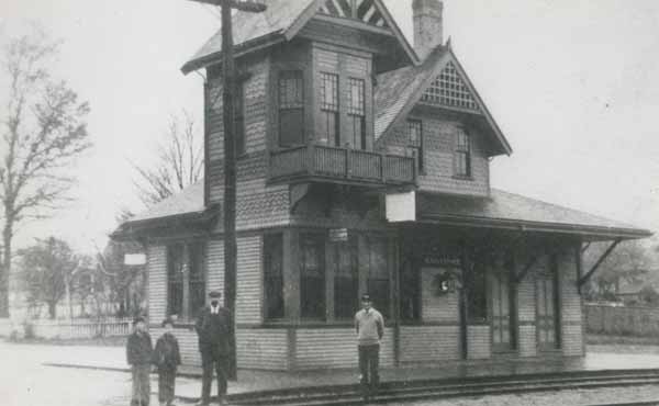 Railroad Station, Sagamore, Massachusetts
