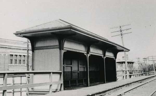 Railroad Station, Weld Street, New Bedford, Massachusetts
