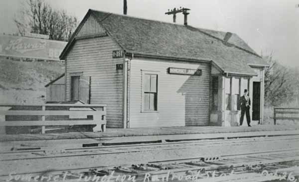 Postcard: Somerset Junction Railroad Station | Railroad History