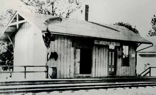 Boston & Albany Railroad Station, Whipples, Palmer, Massachusetts