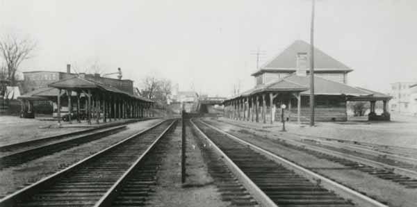 Railroad Station, Campello, Brockton, Massachusetts