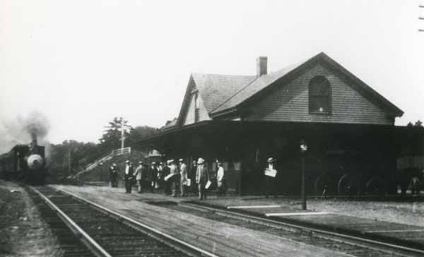 Railroad Station, Sharon, Massachusetts