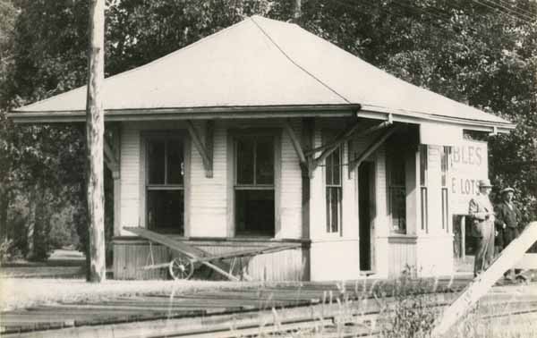 New Haven Railroad Station, Gray Gables, Massachusetts