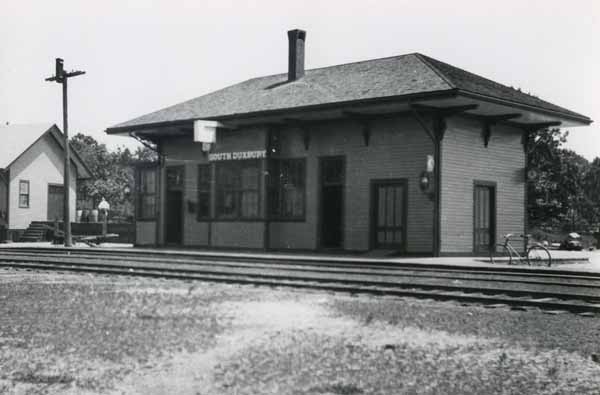 Postcard: Railroad Station, South Duxbury, Massachusetts | Railroad History