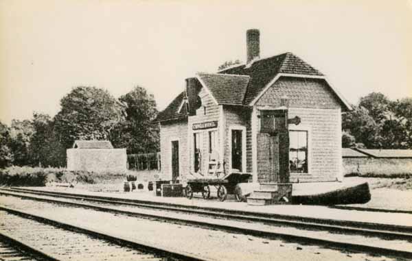 Railroad Station, Congamond, Massachusetts
